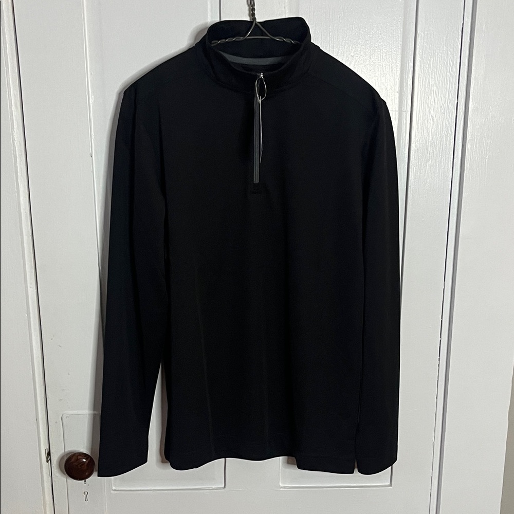 Knoss 360 men’s snag proof performance quarter zip black
